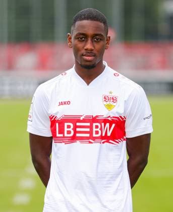 17.07.2025, Kaden Amaniampong; VfB Stuttgart II; 3.Liga, Porträttermin 2025 2026,