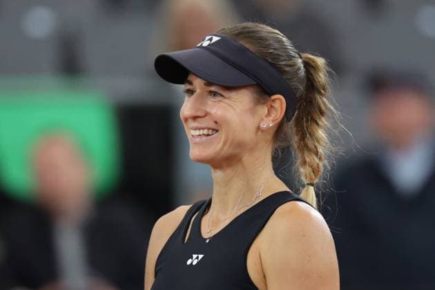 GER, Hamburg, xFSx, ATP250 Frauen-Tennistunier , MSC Hamburg Ladies Open 2025 , Achtelfinale ,17.07.2025 v.l. Anna Bondar (HUN) beim interview Copyright: HMBxMedia FernandoxSoares