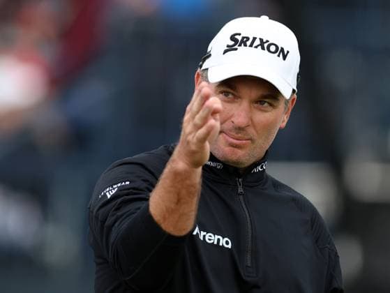17th July 2025; Royal Portrush Golf Club, Portrush, County Antrim, Northern Ireland; The Open Golf Championship Round 1; Ryan Fox (NZ) walks from the first tee  ActionPlus12814417 DavidxBlunsden
