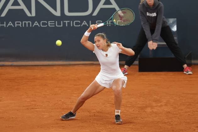 GER, Hamburg, xFSx, ATP250 Frauen-Tennistunier , MSC Hamburg Ladies Open 2025 , Achtelfinale ,17.07.2025 v.l. Diane Parry (FRA) spielt eine Vorhand Copyright: HMBxMedia FernandoxSoares