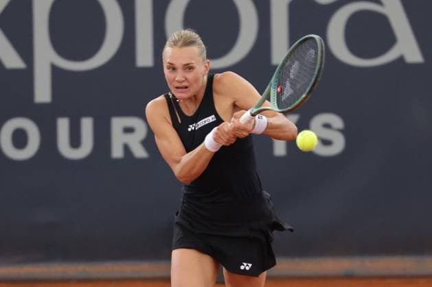 GER, Hamburg, xFSx, ATP250 Frauen-Tennistunier , MSC Hamburg Ladies Open 2025 , Achtelfinale ,17.07.2025 v.l. Dayana Yastremska (UKR) spielt eine Rueckhand Copyright: HMBxMedia FernandoxSoares