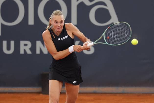 GER, Hamburg, xFSx, ATP250 Frauen-Tennistunier , MSC Hamburg Ladies Open 2025 , Achtelfinale ,17.07.2025 v.l. Dayana Yastremska (UKR) spielt eine Rueckhand Copyright: HMBxMedia FernandoxSoares