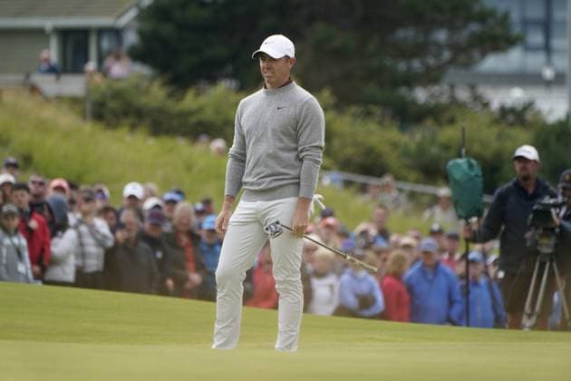 The 153rd Open Championship 2025 Rory Mcilroy On the 1st hole In action on the 1st day TheÊ153rd Open Championship, Royal Portrush Golf Club (Dunluce Links) in Portrush, County Antrim, Northern Ireland, from Thursday, 17 July to Sunday, 20 July 2025. Copyright: xMarkxNewcombex