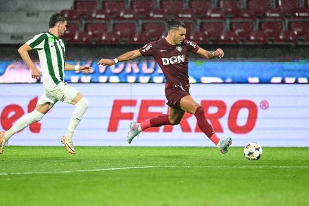 ROU, Cluj-Napoca: CFR 1907 Cluj goes against Paksi FC The match counting for the first qualifying round of UEFA Europa League was disputed on July 17 th 2025 on Dr Constantin Radulescu Stadium Copyright: xAncaxTepeix