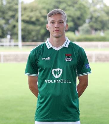 1. FC Schweinfurt 05, 3. Liga, Porträttermin 2025 2026 Sebastian Müller (1.FC Schweinfurt 05), Einzelbild, Portrait, Hochformat Schweinfurt Sachs-Stadion Bayern Deutschland