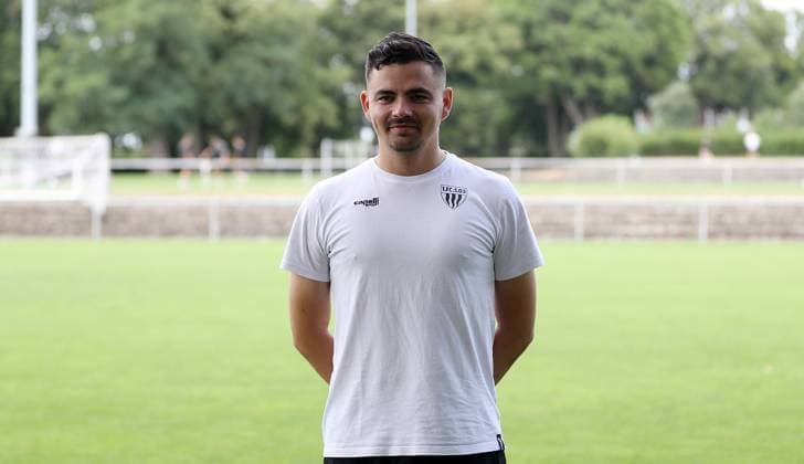 1. FC Schweinfurt 05, 3. Liga, Porträttermin 2025 2026 Leitender Assistent des Geschäftsführers Marcel Kühlinger (1.FC Schweinfurt 05), Einzelbild, Portrait, Querformat Schweinfurt Sachs-Stadion Bayern Deutschland