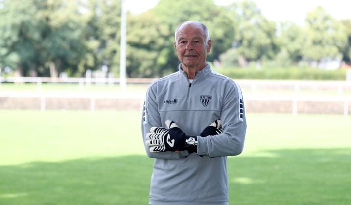 1. FC Schweinfurt 05, 3. Liga, Porträttermin 2025 2026 Torwart-Trainer Norbert Kleider (1.FC Schweinfurt 05), Einzelbild, Portrait, Querformat Schweinfurt Sachs-Stadion Bayern Deutschland