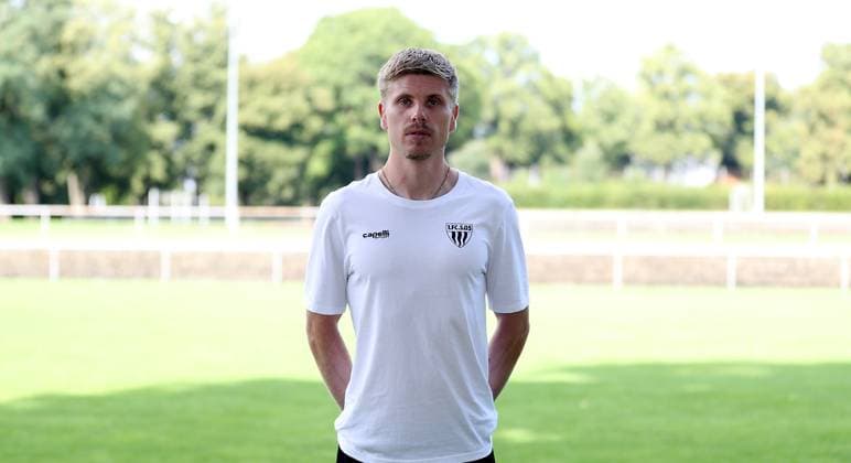 1. FC Schweinfurt 05, 3. Liga, Porträttermin 2025 2026 Videoanalyst Philipp Hilmer (1.FC Schweinfurt 05), Einzelbild, Portrait, Querformat Schweinfurt Sachs-Stadion Bayern Deutschland