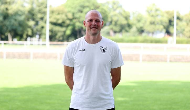1. FC Schweinfurt 05, 3. Liga, Porträttermin 2025 2026 Co-Trainer Michael Gehret (1.FC Schweinfurt 05), Einzelbild, Portrait, Querformat Schweinfurt Sachs-Stadion Bayern Deutschland