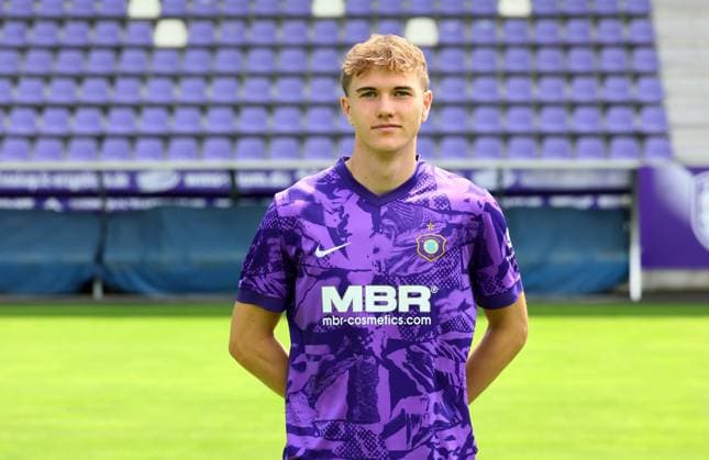 Teampraesentation Erz.Aue 3.Liga Paul Seidel, FC Erzgebirge Aue; 3.Liga, Porträttermin 2025 2026 , Aue, 17.07.2025, Erzgebirgsstadion, Fußball , Nur zur redaktionellen Nutzung. Only editorial use.
