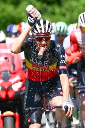 Tour de France 2025 Stage 12 HAUTACAM, FRANCE - JULY 17 : Wellens Tim (BEL) of UAE Team Emirates - XRG during stage 12 of the 112th edition of Tour de France an UCI World Tour 2.UWT cycling road race stage for Men Elite of 181 km with start in Auch and finish in Hautacam on July 17, 2025 in Hautacam, France, 17 07 2025 ( Motordriver Kenny Verfaillie - Hautacam France  Copyright: xVincentxKalutx