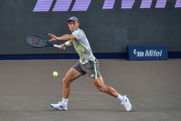 LOS CABOS TENNIS OPEN 2025 LOS CABOS TENNIS OPEN 2025 SCHOOLKATE VS SHAPOVALOV 17072025 LOS CABOS, BAJA CALIFORNIA, MEXICO. Photo of Tristan Schookate of Australia, during quarter final singles game of Los Cabos Tennis Open 2025 held at the Mextenois Stadium of the Cabo Sports Complex of Los Cabos, Baja California, Mexico. Foto Tristan Schoolkate de Australia, durante juego de cuartos de final de singles en Los Cabos Tennis Open 2025 celebrado en el Estadio Mextenis del Cabo Sports Complex de Los Cabos, Baja California, Mexico. PHOTO BY IMAGENSHOP AGENCIA FOTOGRAFICA LOS CABOS BAJA CALIFORNIA MEXICO Copyright: xIMAGENSHOPxAGENCIAxFOTOGRAFICAx