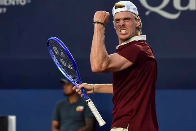 LOS CABOS TENNIS OPEN 2025 LOS CABOS TENNIS OPEN 2025 SCHOOLKATE VS SHAPOVALOV 17072025 LOS CABOS, BAJA CALIFORNIA, MEXICO. Photo of Denis Shapovalov of Canada, during quarter final singles game of Los Cabos Tennis Open 2025 held at the Mextenois Stadium of the Cabo Sports Complex of Los Cabos, Baja California, Mexico. Foto Denis Shapovalov, durante juego de cuartos de final de singles en Los Cabos Tennis Open 2025 celebrado en el Estadio Mextenis del Cabo Sports Complex de Los Cabos, Baja California, Mexico. PHOTO BY IMAGENSHOP AGENCIA FOTOGRAFICA LOS CABOS BAJA CALIFORNIA MEXICO Copyright: xIMAGENSHOPxAGENCIAxFOTOGRAFICAx