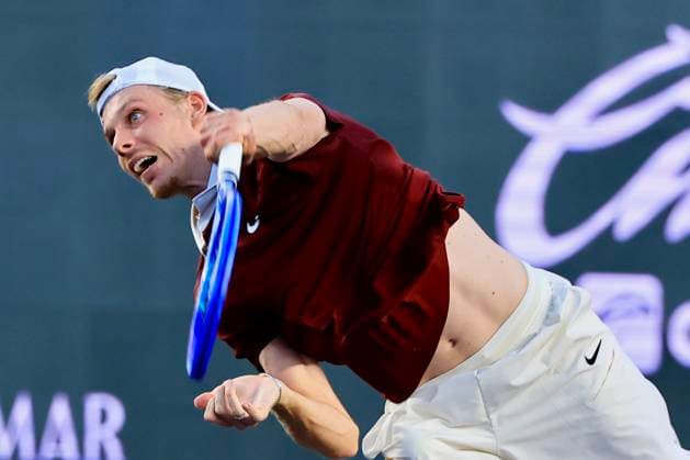 LOS CABOS TENNIS OPEN 2025 LOS CABOS TENNIS OPEN 2025 SCHOOLKATE VS SHAPOVALOV 17072025 LOS CABOS, BAJA CALIFORNIA, MEXICO. Action photo of Denis Shapovalov of Canada, during quarter final singles game of Los Cabos Tennis Open 2025 held at the Mextenis Stadium of the Cabo Sports Complex of Los Cabos, Baja California, Mexico. Foto de accion de Denis Shapovalov de Canada, durante juego de cuartos de final de singles en Los Cabos Tennis Open 2025 celebrado en el Estadio Mextenis del Cabo Sports Complex de Los Cabos, Baja California, Mexico. PHOTO BY IMAGENSHOP AGENCIA FOTOGRAFICA LOS CABOS BAJA CALIFORNIA MEXICO Copyright: xIMAGENSHOPxAGENCIAxFOTOGRAFICAx