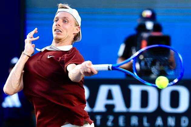 LOS CABOS TENNIS OPEN 2025, LOS CABOS TENNIS OPEN 2025 SCHOOLKATE VS SHAPOVALOV 17072025 LOS CABOS, BAJA CALIFORNIA, MEXICO. Action photo of Denis Shapovalov of Canada, during quarter final singles game of Los Cabos Tennis Open 2025 held at the Mextenis Stadium of the Cabo Sports Complex of Los Cabos, Baja California, Mexico. Foto de accion de Denis Shapovalov de Canada, durante juego de cuartos de final de singles en Los Cabos Tennis Open 2025 celebrado en el Estadio Mextenis del Cabo Sports Complex de Los Cabos, Baja California, Mexico. PHOTO BY IMAGENSHOP AGENCIA FOTOGRAFICA LOS CABOS BAJA CALIFORNIA MEXICO Copyright: xIMAGENSHOPxAGENCIAxFOTOGRAFICAx