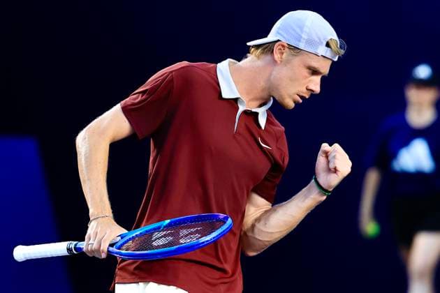 LOS CABOS TENNIS OPEN 2025, LOS CABOS TENNIS OPEN 2025 SCHOOLKATE VS SHAPOVALOV 17072025 LOS CABOS, BAJA CALIFORNIA, MEXICO. Action photo of Denis Shapovalov of Canada, during quarter final singles game of Los Cabos Tennis Open 2025 held at the Mextenis Stadium of the Cabo Sports Complex of Los Cabos, Baja California, Mexico. Foto de accion de Denis Shapovalov de Canada, durante juego de cuartos de final de singles en Los Cabos Tennis Open 2025 celebrado en el Estadio Mextenis del Cabo Sports Complex de Los Cabos, Baja California, Mexico. PHOTO BY IMAGENSHOP AGENCIA FOTOGRAFICA LOS CABOS BAJA CALIFORNIA MEXICO Copyright: xIMAGENSHOPxAGENCIAxFOTOGRAFICAx
