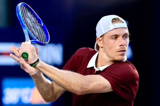 LOS CABOS TENNIS OPEN 2025 LOS CABOS TENNIS OPEN 2025 SCHOOLKATE VS SHAPOVALOV 17072025 LOS CABOS, BAJA CALIFORNIA, MEXICO. Action photo of Denis Shapovalov of Canada, during quarter final singles game of Los Cabos Tennis Open 2025 held at the Mextenis Stadium of the Cabo Sports Complex of Los Cabos, Baja California, Mexico. Foto de accion de Denis Shapovalov de Canada, durante juego de cuartos de final de singles en Los Cabos Tennis Open 2025 celebrado en el Estadio Mextenis del Cabo Sports Complex de Los Cabos, Baja California, Mexico. PHOTO BY IMAGENSHOP AGENCIA FOTOGRAFICA LOS CABOS BAJA CALIFORNIA MEXICO Copyright: xIMAGENSHOPxAGENCIAxFOTOGRAFICAx