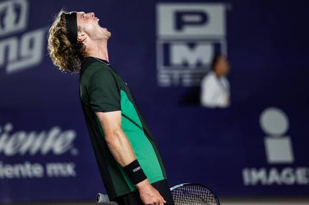 LOS CABOS TENNIS OPEN 2025 LOS CABOS TENNIS OPEN 2025 RUBLEV VS NAVA 17072025 LOS CABOS, BAJA CALIFORNIA, MEXICO. Action photo of Andrey Rublev of Rusia, during quarter final singles game of Los Cabos Tennis Open 2025 held at the Mextenis Stadium of the Cabo Sports Complex of Los Cabos, Baja California, Mexico. Foto de accion de Andrey Rublev de Rusia, durante juego de cuartos de final de singles en Los Cabos Tennis Open 2025 celebrado en el Estadio Mextenis del Cabo Sports Complex de Los Cabos, Baja California, Mexico. PHOTO BY IMAGENSHOP AGENCIA FOTOGRAFICA LOS CABOS BAJA CALIFORNIA MEXICO Copyright: xIMAGENSHOPxAGENCIAxFOTOGRAFICAx