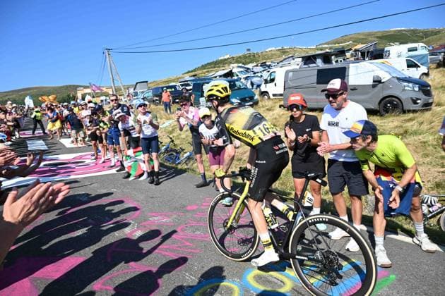 17-07-2025 Tour De France; Tappa 12 Auch - Hautacam; 2025, Visma - Lease A Bike; Kuss, Sepp; Hautacam; 