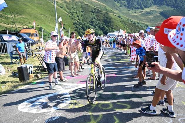 17-07-2025 Tour De France; Tappa 12 Auch - Hautacam; 2025, Visma - Lease A Bike; Jorgenson, Matteo; Hautacam; 