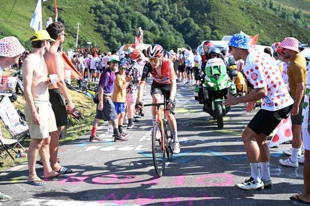 17-07-2025 Tour De France; Tappa 12 Auch - Hautacam; 2025, Ineos Grenadiers; Rodriguez Cano, Carlos; Hautacam; 