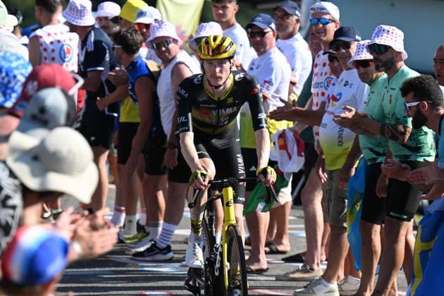 17-07-2025 Tour De France; Tappa 12 Auch - Hautacam; 2025, Visma - Lease A Bike; Jorgenson, Matteo; Hautacam; 