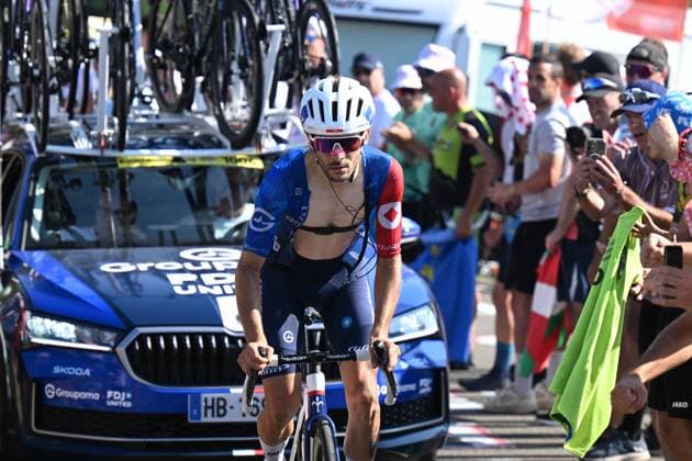 17-07-2025 Tour De France; Tappa 12 Auch - Hautacam; 2025, Groupama - Fdj; Martin, Guillaume; Hautacam; 