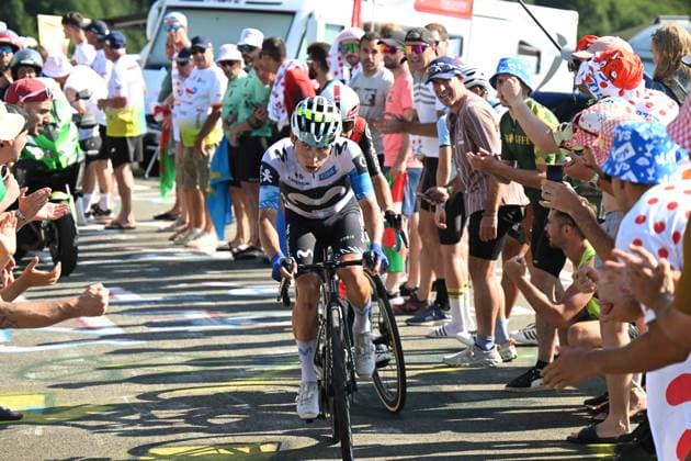 17-07-2025 Tour De France; Tappa 12 Auch - Hautacam; 2025, Movistar; Rubio Reyes, Einer Augusto; Hautacam; 