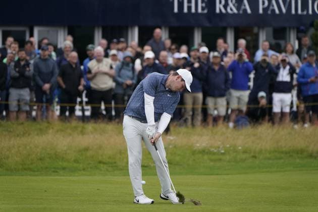 The 153rd Open Championship 2025 Robert MACINTYRE In action on the 1st hole the 2nd day TheÊ153rd Open Championship, Royal Portrush Golf Club (Dunluce Links) in Portrush, County Antrim, Northern Ireland, from Thursday, 17 July to Sunday, 20 July 2025. Copyright: xMarkxNewcombex