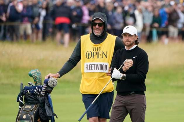 The 153rd Open Championship 2025 Tommy Fleetwood In action on the 1st hole the 2nd day The 153rd Open Championship, Royal Portrush Golf Club (Dunluce Links) in Portrush, County Antrim, Northern Ireland, from Thursday, 17 July to Sunday, 20 July 2025. Copyright: xMarkxNewcombex