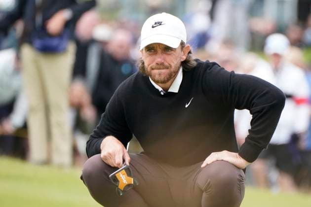 The 153rd Open Championship 2025 Tommy Fleetwood In action on the 1st hole the 2nd day The 153rd Open Championship, Royal Portrush Golf Club (Dunluce Links) in Portrush, County Antrim, Northern Ireland, from Thursday, 17 July to Sunday, 20 July 2025. Copyright: xMarkxNewcombex