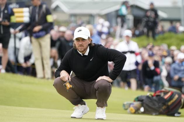 The 153rd Open Championship 2025 Tommy Fleetwood In action on the 1st hole the 2nd day TheÊ153rd Open Championship, Royal Portrush Golf Club (Dunluce Links) in Portrush, County Antrim, Northern Ireland, from Thursday, 17 July to Sunday, 20 July 2025. Copyright: xMarkxNewcombex