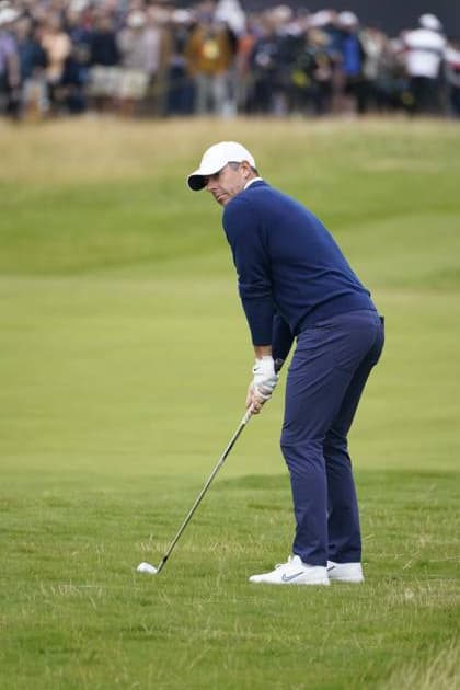 The 153rd Open Championship 2025 Rory Mcilroy In action on the 1st hole the 2nd day TheÊ153rd Open Championship, Royal Portrush Golf Club (Dunluce Links) in Portrush, County Antrim, Northern Ireland, from Thursday, 17 July to Sunday, 20 July 2025. Copyright: xMarkxNewcombex