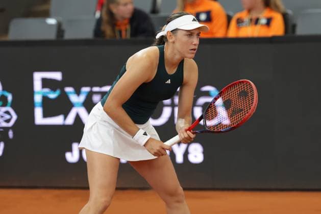 GER, Hamburg, xFSx, ATP250 Frauen-Tennistunier , MSC Hamburg Ladies Open 2025 , Viertelfinale ,17.07.2025 v.l. Kaja Juvan (SLO) Wartet auf den Aufschlag Copyright: HMBxMedia FernandoxSoares