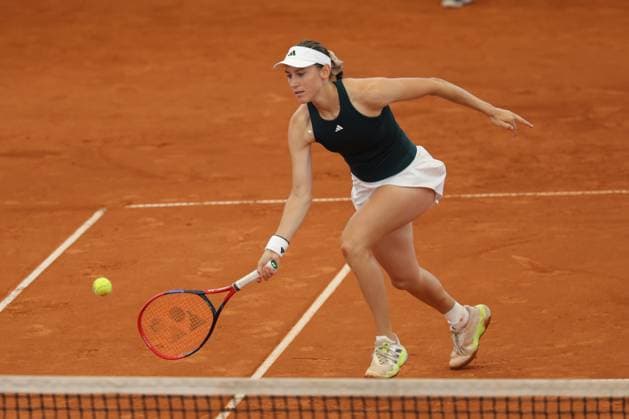 GER, Hamburg, xFSx, ATP250 Frauen-Tennistunier , MSC Hamburg Ladies Open 2025 , Viertelfinale ,17.07.2025 v.l. Kaja Juvan (SLO) spielt eine Vorhand Copyright: HMBxMedia FernandoxSoares