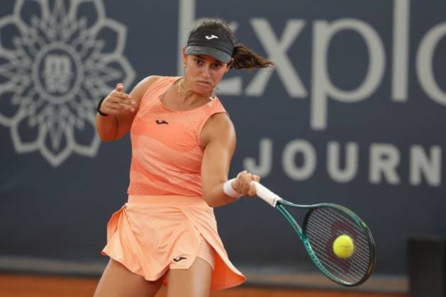 GER, Hamburg, xFSx, ATP250 Frauen-Tennistunier , MSC Hamburg Ladies Open 2025 , Viertelfinale ,17.07.2025 v.l. Leyre Romero Gorma (ESP) spielt eine Vorhand Copyright: HMBxMedia FernandoxSoares