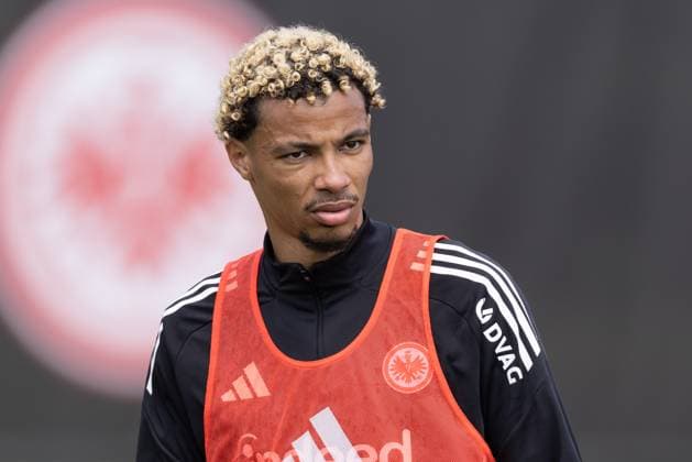 Training Eintracht Frankfurt Hugo Ekitike (Eintracht Frankfurt, 11). Training von Eintracht Frankfurt am 18. Juli 2025 im Deutsche Bank Park in Frankfurt am Main., Frankfurt am Main Hessen Deutschland Deutsche Bank Park