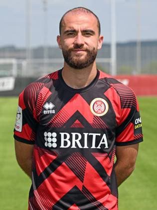 17.07.2025, xjhx, Fussball 3.Liga, SV Wehen Wiesbaden - Fototermin Saison 2025 26, Fatih Kaya ; SV Wehen Wiesbaden; 3.Liga, Porträttermin 2025 2026 Wiesbaden