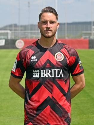 17.07.2025, xjhx, Fussball 3.Liga, SV Wehen Wiesbaden - Fototermin Saison 2025 26, Lukas Schleimer ; SV Wehen Wiesbaden; 3.Liga, Porträttermin 2025 2026 Wiesbaden