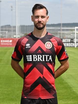 17.07.2025, xjhx, Fussball 3.Liga, SV Wehen Wiesbaden - Fototermin Saison 2025 26, Orestis Kiomourtzoglou ; SV Wehen Wiesbaden; 3.Liga, Porträttermin 2025 2026 Wiesbaden