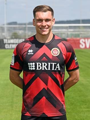 17.07.2025, xjhx, Fussball 3.Liga, SV Wehen Wiesbaden - Fototermin Saison 2025 26, Marius Wegmann ; SV Wehen Wiesbaden; 3.Liga, Porträttermin 2025 2026 Wiesbaden