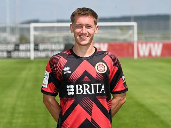 17.07.2025, xjhx, Fussball 3.Liga, SV Wehen Wiesbaden - Fototermin Saison 2025 26, Fabian Greilinger ; SV Wehen Wiesbaden; 3.Liga, Porträttermin 2025 2026 Wiesbaden