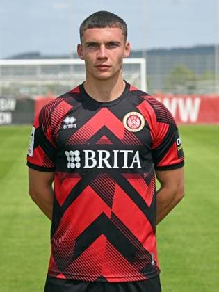 17.07.2025, xjhx, Fussball 3.Liga, SV Wehen Wiesbaden - Fototermin Saison 2025 26, Niklas May ; SV Wehen Wiesbaden; 3.Liga, Porträttermin 2025 2026 Wiesbaden