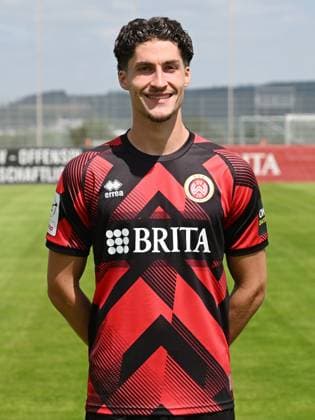 17.07.2025, xjhx, Fussball 3.Liga, SV Wehen Wiesbaden - Fototermin Saison 2025 26, Donny Bogicevic; SV Wehen Wiesbaden; 3.Liga, Porträttermin 2025 2026 Wiesbaden