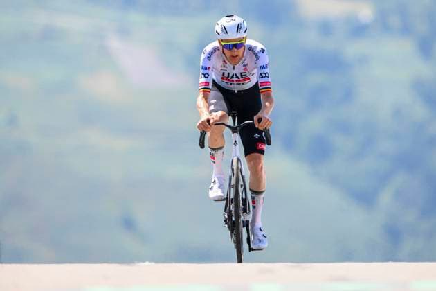 Tour de France 2025 Stage 13 PEYRAGUDES, FRANCE - JULY 18 : Wellens Tim (BEL) of UAE Team Emirates - XRG at the finish line during stage 13 of the 112th edition of Tour de France an UCI World Tour 2.UWT Individual Time Trial stage for Men Elite of 11 km with start in Loudenvielle and finish in Peyragudes on July 18, 2025 in Peyragudes, France, 18 07 2025 ( Motordriver Kenny Verfaillie - Peyragudes France  Copyright: xVincentxKalutx