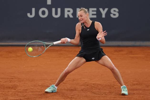 GER, Hamburg, xFSx, ATP250 Frauen-Tennistunier , MSC Hamburg Ladies Open 2025 , Viertelfinale ,17.07.2025 v.l. Dayana Yastremska (UKR) spielt eine Vorhand Copyright: HMBxMedia FernandoxSoares