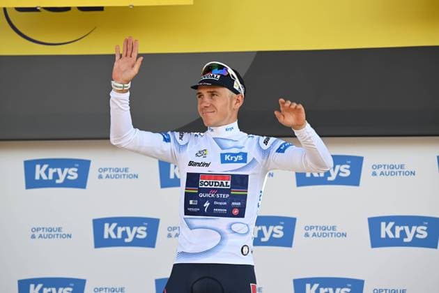 18-07-2025 Tour De France; Tappa 13 Loudenvielle - Peyragudes; 2025, Soudal - Quick Step; Evenepoel, Remco; Peyragudes; 