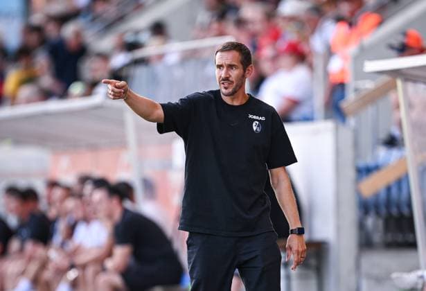 Fussball 1. Bundesliga 2025 2026 Testspiel 18.07.2025 SCR Altach - SC Freiburg Trainer Julian Schuster (SC Freiburg)