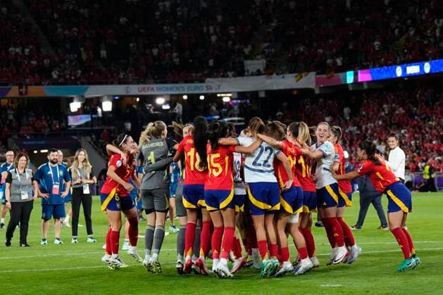 Spain v Switzerland - UEFA Women s EURO 2025 Quarter-Final during the UEFA Women s EURO 2025 Quarter-Final match between Spain v Switzerland at Stadion Wankdorf on July 18, 2025 in Bern, Switzerland. Bern Switzerland  Copyright: xJosexBretonx originalFilename:bretonhernandez-spainvsw250718_np7HN.jpg