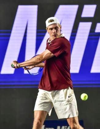 LOS CABOS TENNIS OPEN 2025 LOS CABOS TENNIS OPEN 2025 SHAPOVALOV VS WALTON 18072025 LOS CABOS, BAJA CALIFORNIA, MEXICO. Action photo of Denis Shapovalov of Canada during semifinal singles game of Los Cabos Tennis Open 2025 held at the Mextenis Stadium of the Cabo Sports Complex of Los Cabos, Baja California, Mexico. Foto de accion de Denis Shapovalov de Canada, durante juego de semifinal de singles en Los Cabos Tennis Open 2025 celebrado en el Estadio Mextenis del Cabo Sports Complex de Los Cabos, Baja California, Mexico. PHOTO BY IMAGENSHOP AGENCIA FOTOGRAFICA LOS CABOS BAJA CALIFORNIA MEXICOI Copyright: xIMAGENSHOPxAGENCIAxFOTOGRAFICAx